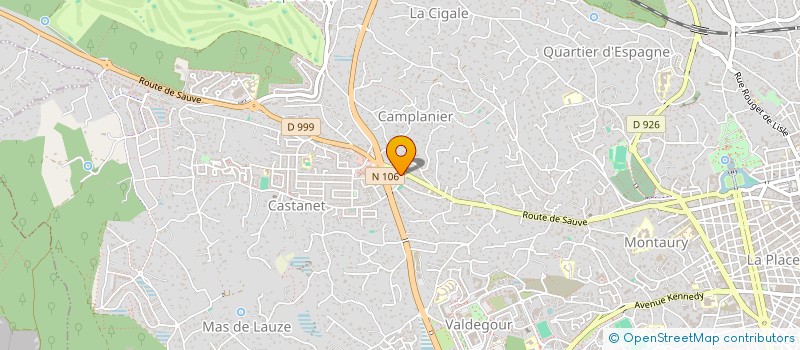 localisation de l'entreprise MONSIEUR SIDIKI KOMARA  NIMES