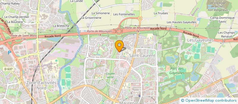 localisation de l'entreprise MONSIEUR SIDIKI SYLLA  RENNES