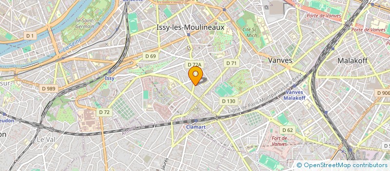localisation de l'entreprise MONSIEUR SIDIKY SECK à ISSY-LES-MOULINEAUX