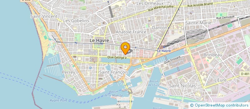 localisation de l'entreprise MONSIEUR SIDIMOHAMED BEZZEGHOUD à LE HAVRE