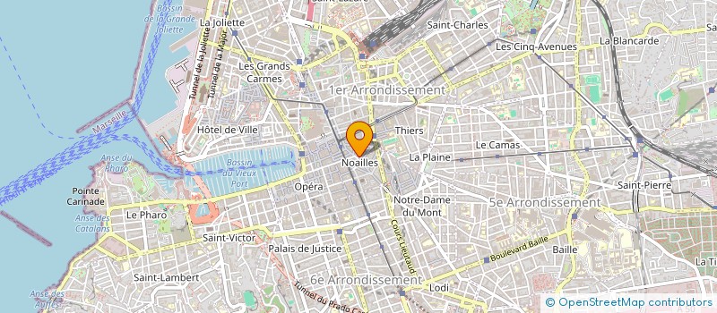 localisation de l'entreprise MONSIEUR SIDIQULLAH KARIMI à MARSEILLE