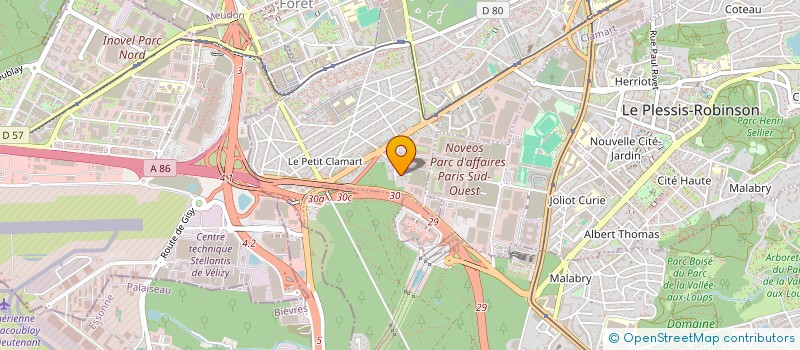 localisation de l'entreprise MONSIEUR SIDNEY ALILI à CLAMART