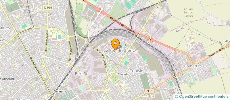 localisation de l'entreprise MONSIEUR SIDNEY AZUS KAN  BETHENY