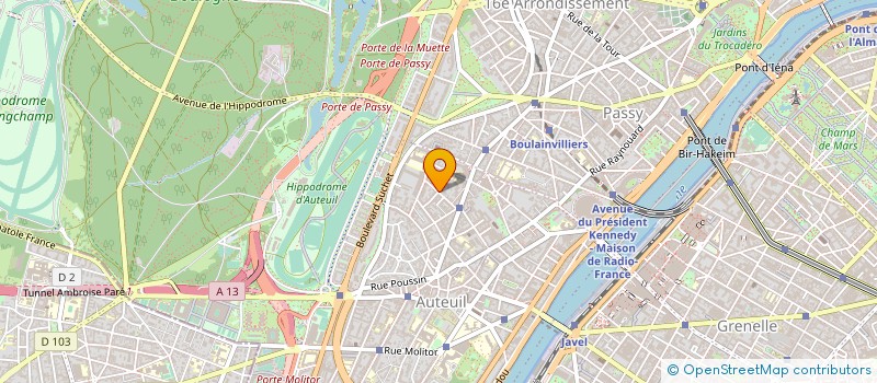 localisation de l'entreprise MONSIEUR SIDNEY BENICHOU  PARIS