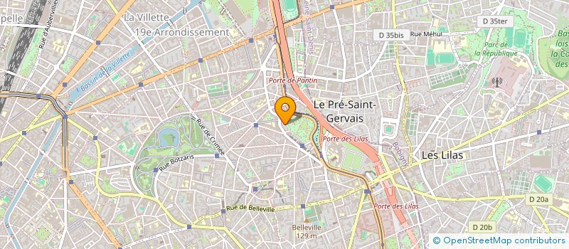 localisation de l'entreprise MONSIEUR SIDNEY ECANVIL  PARIS