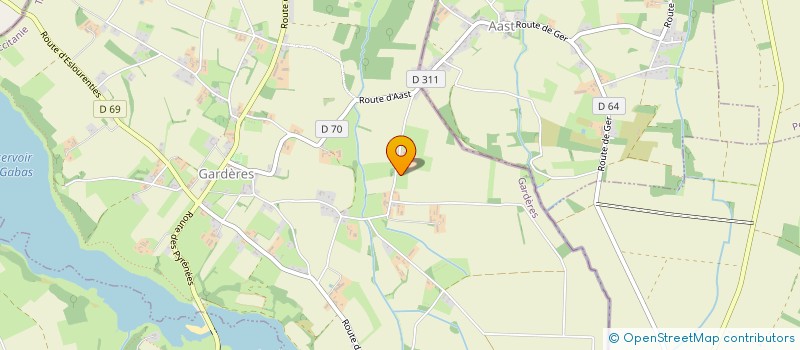 localisation de l'entreprise MONSIEUR SIDNEY GOUVEST LASCASSIES  GARDERES