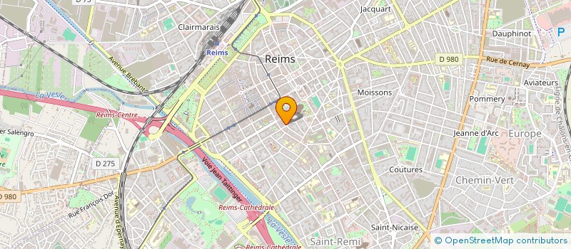 localisation de l'entreprise MONSIEUR SIDNEY JEAN BENNETT  REIMS