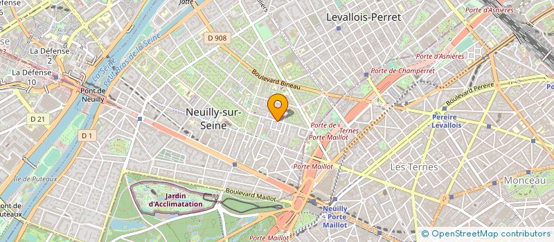 localisation de l'entreprise MONSIEUR SIDNEY OURY à NEUILLY-SUR-SEINE