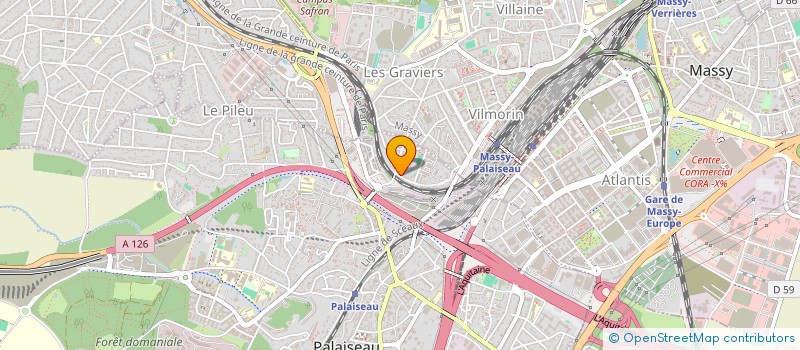 localisation de l'entreprise MONSIEUR SIDNEY SEZAN à PALAISEAU