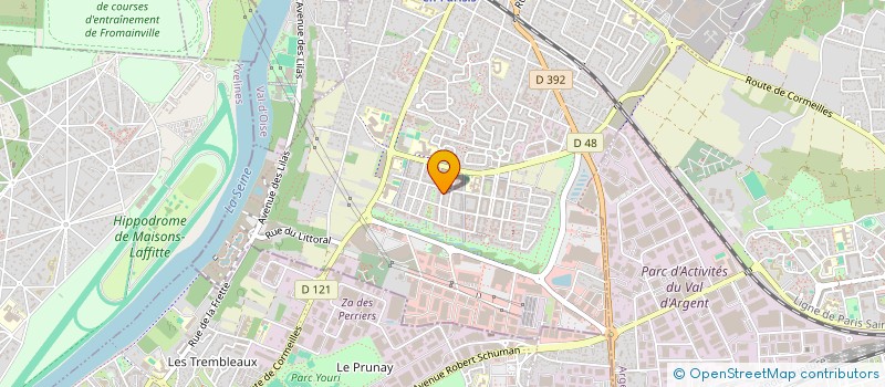 localisation de l'entreprise MONSIEUR SIDNEY SOLIVEAU  CORMEILLES-EN-PARISIS