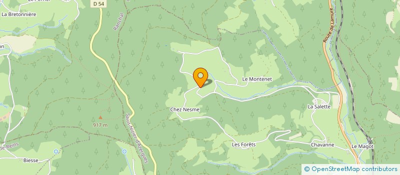 localisation de l'entreprise MONSIEUR SIDNEY ZOKOU AUGAY  SAINT-NIZIER-D'AZERGUES