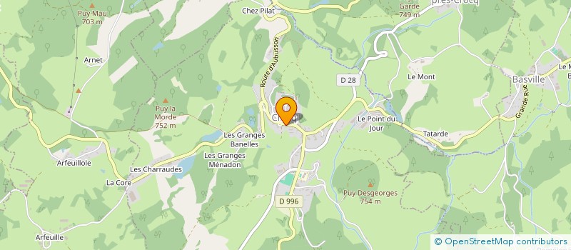 localisation de l'entreprise MONSIEUR SIDONIE BAGILET à CROCQ