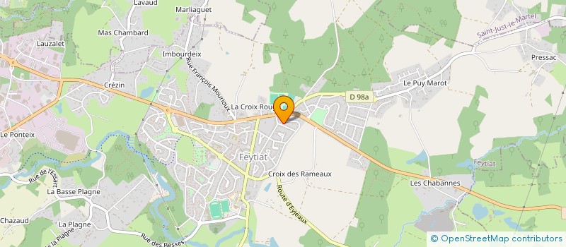 localisation de l'entreprise MONSIEUR SIDONIO FERNANDES BERNARDINO  FEYTIAT