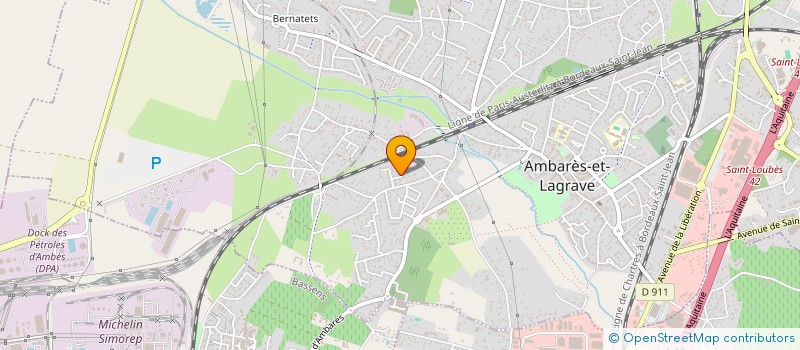 localisation de l'entreprise MONSIEUR SIDONIO FIGUEIRA MENDES à AMBARES-ET-LAGRAVE