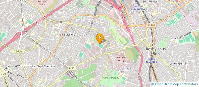localisation de l'entreprise MONSIEUR SIDOUANE METCHOUPGOUM à MONTREUIL