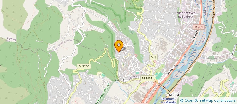 localisation de l'entreprise MONSIEUR SIDRIQUE VANGO à CARROS