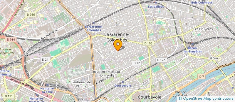 localisation de l'entreprise MONSIEUR SIDY BOUGALEB à LA GARENNE-COLOMBES