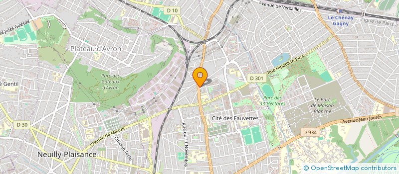 localisation de l'entreprise MONSIEUR SIDY DIAKHITE à NEUILLY-SUR-MARNE