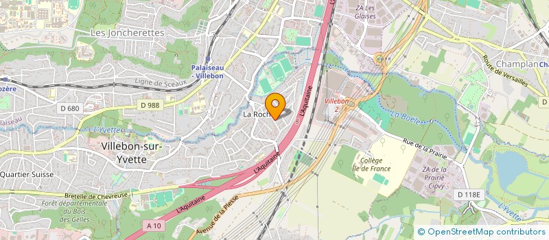 localisation de l'entreprise MONSIEUR SIDY-MOUCTAR SACKO à VILLEBON-SUR-YVETTE