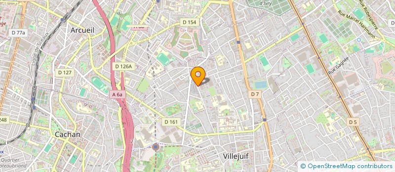 localisation de l'entreprise MONSIEUR SIDY SIDY  VILLEJUIF