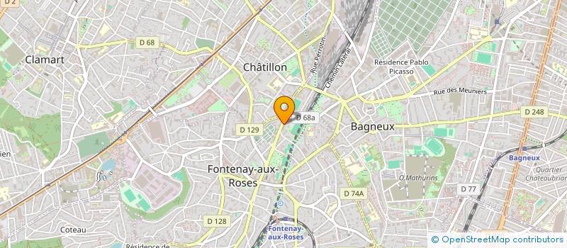 localisation de l'entreprise MONSIEUR SIDYA-SEYDI FATI à FONTENAY-AUX-ROSES