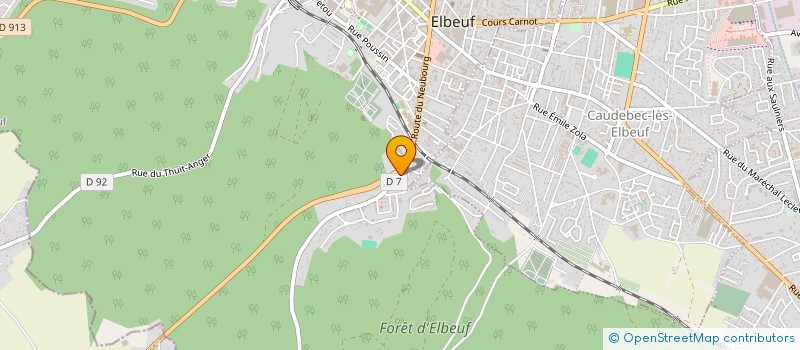 localisation de l'entreprise MONSIEUR SIEGFRID RICHARD  ELBEUF