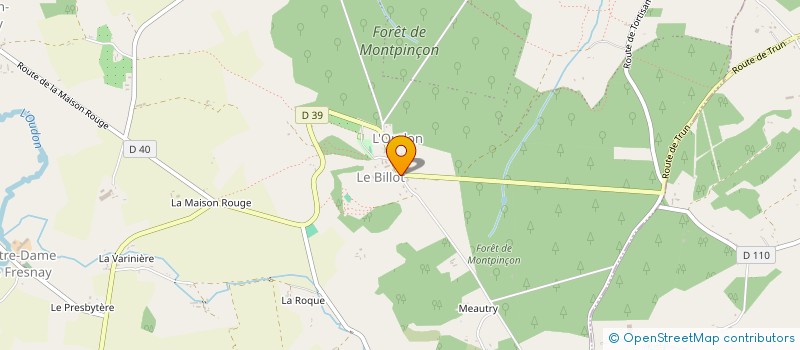 localisation de l'entreprise MONSIEUR SIEGFRIED GILLES  MEZIDON VALLEE D'AUGE