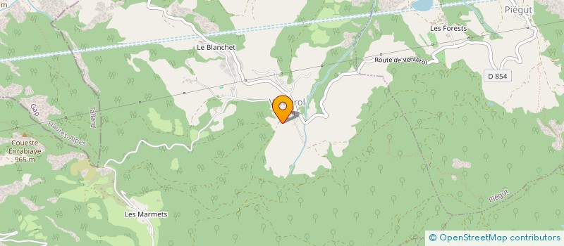 localisation de l'entreprise MONSIEUR SIEGFRIED GUILLAUME  VENTEROL