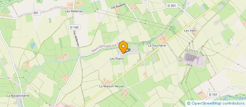 localisation de l'entreprise MONSIEUR SIEGFRIED JEHANNE  SAINT-SEBASTIEN-DE-RAIDS