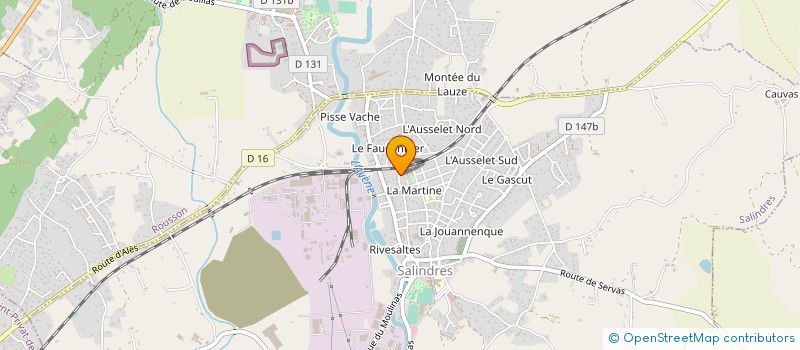 localisation de l'entreprise MONSIEUR SIEGFRIED KREIKEMEIER à SALINDRES