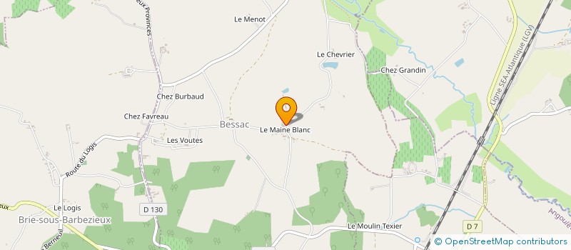 localisation de l'entreprise MONSIEUR SIEGFRIED LEGER à BESSAC