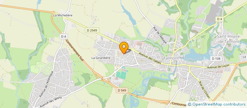 localisation de l'entreprise MONSIEUR SIEGFRIED REINICKE à TALMONT-SAINT-HILAIRE