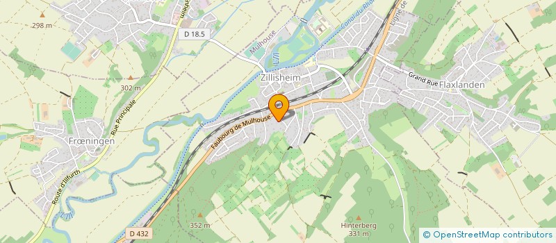 localisation de l'entreprise MONSIEUR SIEGFRIED SCHREINER  HEIDWILLER