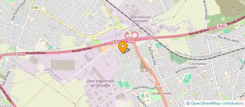 localisation de l'entreprise MONSIEUR SIEGFRIED SCHWERDTFEGER  LIEVIN