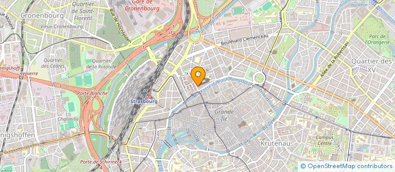 localisation de l'entreprise MONSIEUR SIEGFRIED SEIBT à STRASBOURG