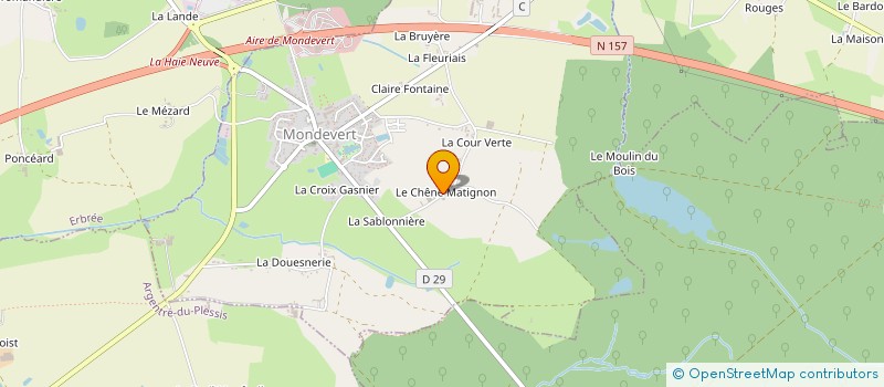 localisation de l'entreprise MONSIEUR SIEGFRIED URPHEANT à MONDEVERT