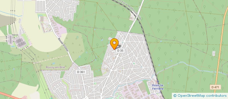 localisation de l'entreprise MONSIEUR SIENG LY  OZOIR-LA-FERRIERE