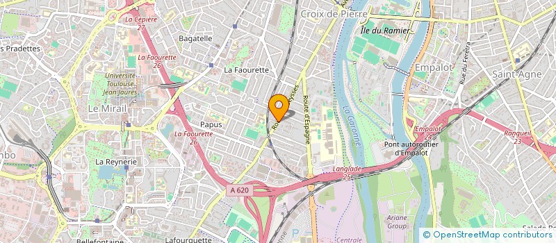 localisation de l'entreprise MONSIEUR SIF-DINE VIDAL  TOULOUSE