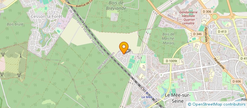 localisation de l'entreprise MONSIEUR SIF DOUYAZAD LAADASSI  LE MEE SUR SEINE