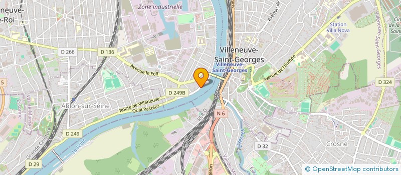 localisation de l'entreprise MONSIEUR SIF EDDINE KHATTAB à VILLENEUVE-LE-ROI