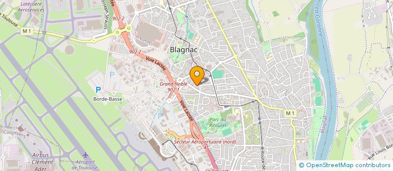 localisation de l'entreprise MONSIEUR SIF EDDINE LARBI MESKINE  BLAGNAC