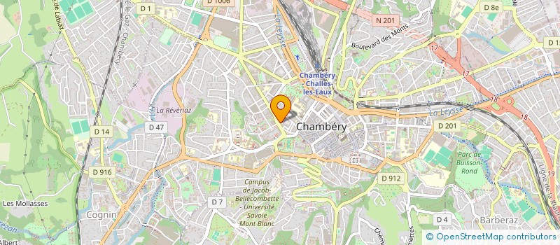 localisation de l'entreprise MONSIEUR SIF EL ISLAM LAYAIDA  CHAMBERY