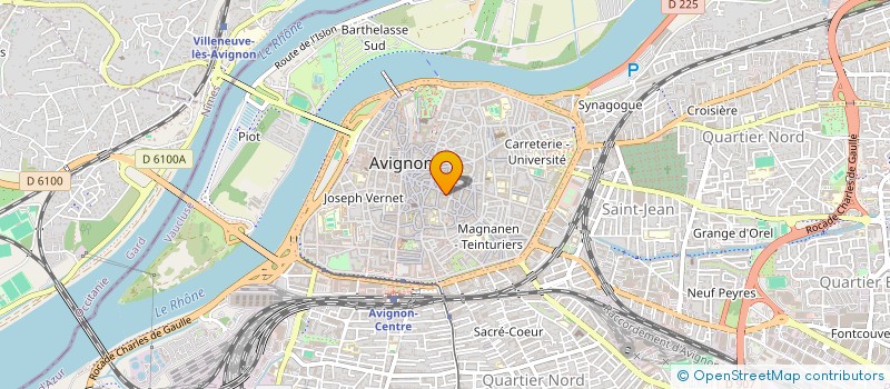 localisation de l'entreprise MONSIEUR SIF MEDJEBEUR  AVIGNON