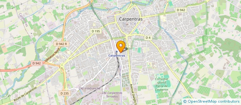 localisation de l'entreprise MONSIEUR SIF SEDRATI  CARPENTRAS