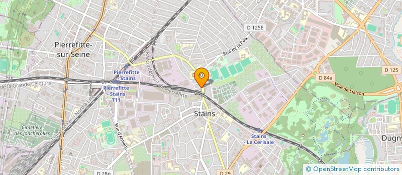 localisation de l'entreprise MONSIEUR SIFAQS NAIT-ELDJOUDI à STAINS