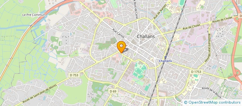 localisation de l'entreprise MONSIEUR SIFATULLAH MOMANZAI à CHALLANS