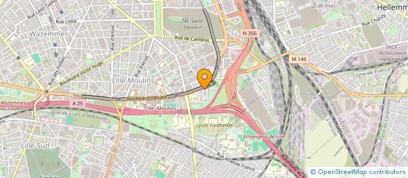 localisation de l'entreprise MONSIEUR SIFATULLAH NOORI à LILLE