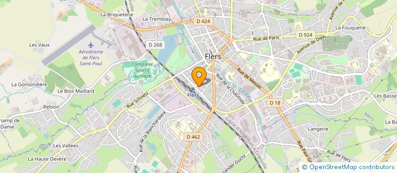 localisation de l'entreprise MONSIEUR SIFATULLAH RASHIDY à FLERS
