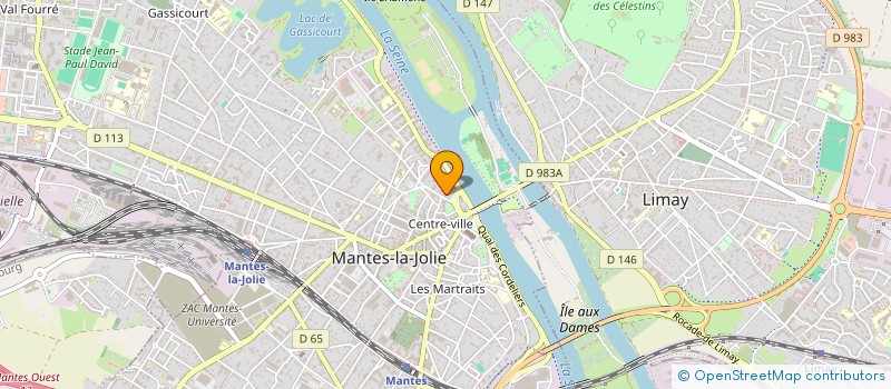 localisation de l'entreprise MONSIEUR SIFDINE HOUTI  MANTES-LA-JOLIE