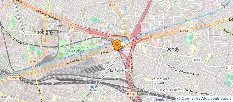 localisation de l'entreprise MONSIEUR SIFEDDINE RAHMANI à NOISY-LE-SEC